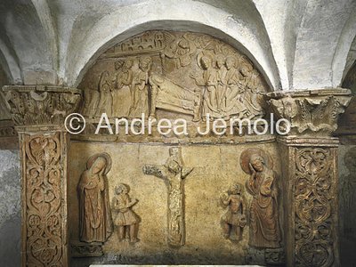 Chiesa di San Pietro al Monte Cripta - Rilievo | Andrea Jemolo