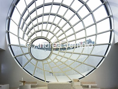 Church of the Holy Face of Jesus Interior of the church with glass door | Andrea Jemolo