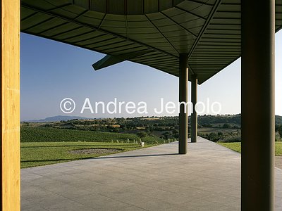 Wine cellar L'Ammiraglia firm Frescobaldi  | Andrea Jemolo