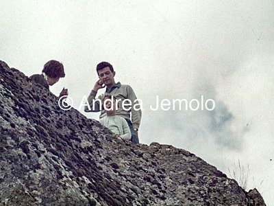 Italian Comunist Party Enrico Berlinguer on a trip to the mountains. | Andrea Jemolo