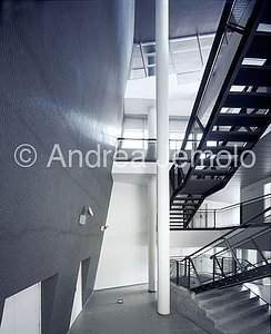 Town hall of Fiumicino Atrium of entrance - Detail | Andrea Jemolo