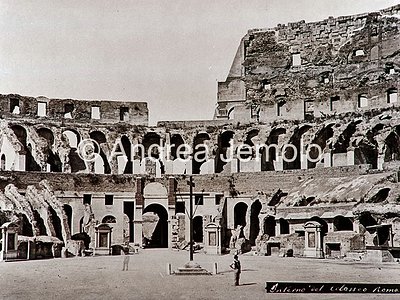  Colosseum - Inside with the kiosks of the Via Crucis still located | Andrea Jemolo