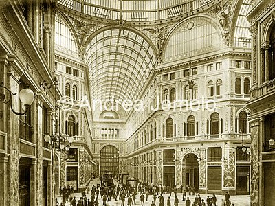  Galleria Umberto I in Naples conceived by Ernesto De Mauro. | Andrea Jemolo