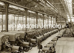 Officine Ansaldo Officina per la fabbricazione di automezzi militari | Andrea Jemolo