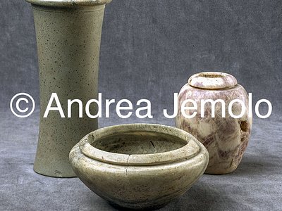 Egyptian museum Containers in stone | Andrea Jemolo