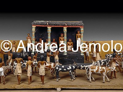 Egyptian museum Count of the Cattle, Tomb of Meketre, Thebes | Andrea Jemolo