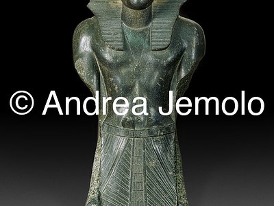 Egyptian museum Sesostris III in attitude of prayer | Andrea Jemolo