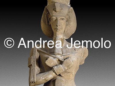 Egyptian museum Colossal statue of Akhenaton, Karnak | Andrea Jemolo