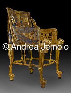 Museo Egizio Trono di Tutankhamon, Tebe | Andrea Jemolo