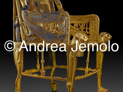 Egyptian museum Throne of Tutankhamen, Thebes | Andrea Jemolo