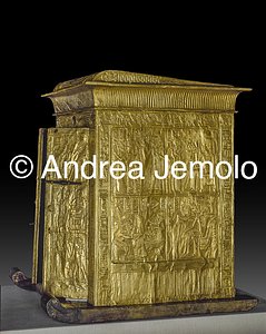 Museo Egizio Tabernacolo dorato di Tutankhamon,Tebe | Andrea Jemolo