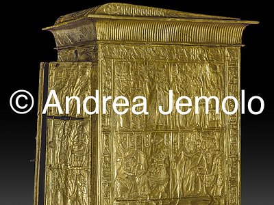 Egyptian museum Gilded tabernacle of Tutankhamen, Thebes | Andrea Jemolo