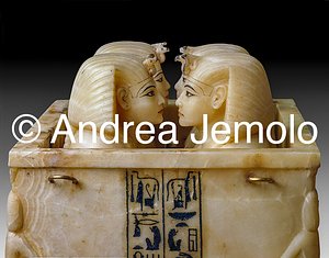 Museo Egizio Vaso canopico di Tutankhamon - particolare, Tebe | Andrea Jemolo