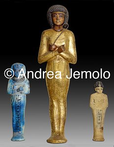 Museo Egizio Shawabti di Tutankhamon, Tebe | Andrea Jemolo