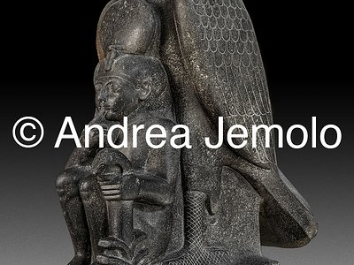 Egyptian museum Ramses II as a child with the Harun god, Tanis | Andrea Jemolo