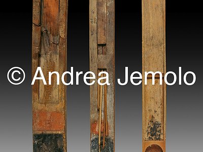 Egyptian museum Palette for scribe in wood, Saqqara | Andrea Jemolo