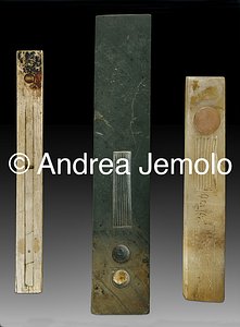 Museo Egizio Tavolozza per scriba in scisto, Tell Ruba | Andrea Jemolo
