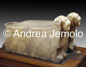 Museo Egizio Tavolo per libagioni o offerte, Saqqara | Andrea Jemolo