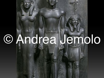 Egyptian museum Triade of Mykerinos - 7° nomoi, Scisto, Giza | Andrea Jemolo