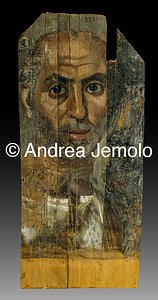 Museo Egizio Ritratto del Fayum - uomo anziano | Andrea Jemolo