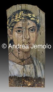 Museo Egizio Ritratto del Fayum - giovane fanciulla | Andrea Jemolo
