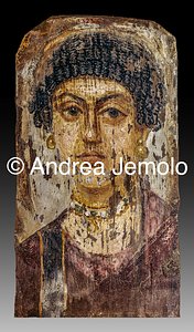 Museo Egizio Ritratto del Fayum - Donna | Andrea Jemolo