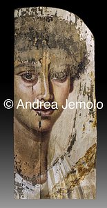 Museo Egizio Ritratto del Fayum - giovane donna | Andrea Jemolo