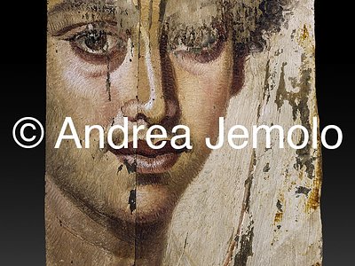 Egyptian museum Portrait from Fayum - young woman | Andrea Jemolo