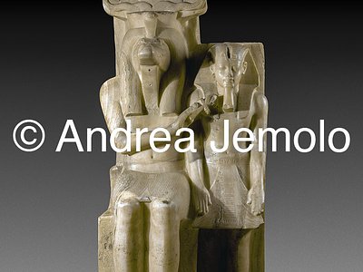 Museum of Ancient Egyptian art Amenhotep III - Amenophis III and the Sobek god, Dahamsha | Andrea Jemolo