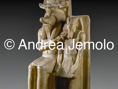 Museum of Ancient Egyptian art Amenhotep III - Amenophis III and the Sobek god, Dahamsha | Andrea Jemolo