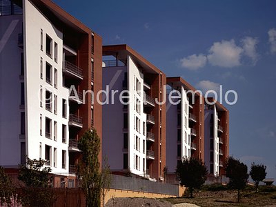 Buildings in via Aspertini Amico The complex front northwest | Andrea Jemolo