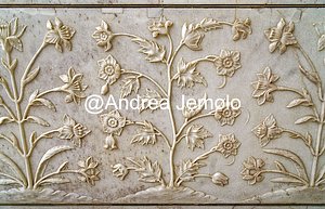 Taj Mahal Marble decorations | Andrea Jemolo