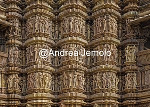 Tempio Kandariya Mahadeva Sculture sulla facciata sud | Andrea Jemolo