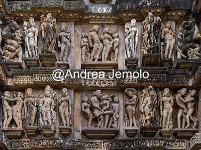 Lakshmana Temple Sculptures of the north facade | Andrea Jemolo