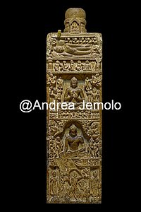 Museo archeologico di Sarnath Scene della vita di Buddha - Scultura in pietra arenaria | Andrea Jemolo