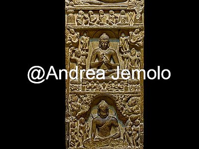 Sarnath Museum Scene della vita di Buddha - Sculpture in sand stone | Andrea Jemolo