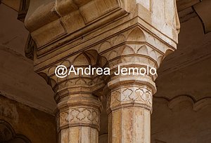 Forte rosso, Qila Agra Diwan-i-Am - Capitello | Andrea Jemolo