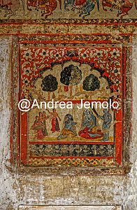 Raja Mahal or Raja Mandir Affresco nelle Camere Reali | Andrea Jemolo