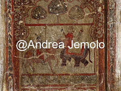 Raja Mahal or Raja Mandir Fresco in Royal Chambers | Andrea Jemolo