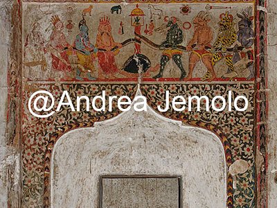 Raja Mahal or Raja Mandir Fresco in Royal Chambers | Andrea Jemolo