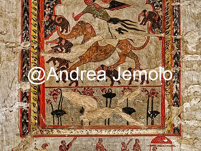 Raja Mahal or Raja Mandir Fresco in Royal Chambers | Andrea Jemolo