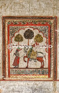 Raja Mahal or Raja Mandir Affresco nelle Camere Reali | Andrea Jemolo