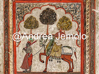 Raja Mahal or Raja Mandir Fresco in Royal Chambers | Andrea Jemolo