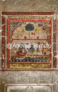 Raja Mahal or Raja Mandir Affresco nelle Camere Reali | Andrea Jemolo