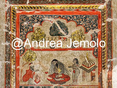 Raja Mahal or Raja Mandir Fresco in Royal Chambers | Andrea Jemolo