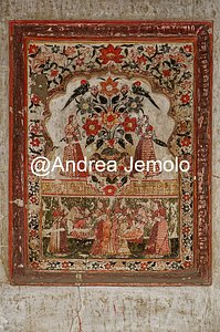Raja Mahal or Raja Mandir Affresco nelle Camere Reali | Andrea Jemolo