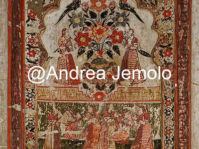 Raja Mahal or Raja Mandir Fresco in Royal Chambers | Andrea Jemolo