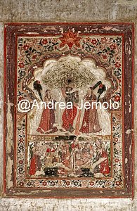 Raja Mahal or Raja Mandir Affresco nelle Camere Reali | Andrea Jemolo