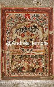 Raja Mahal or Raja Mandir Affresco nelle Camere Reali | Andrea Jemolo