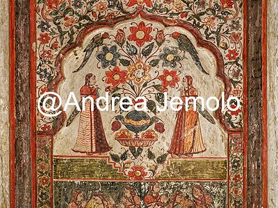 Raja Mahal or Raja Mandir Fresco in Royal Chambers | Andrea Jemolo